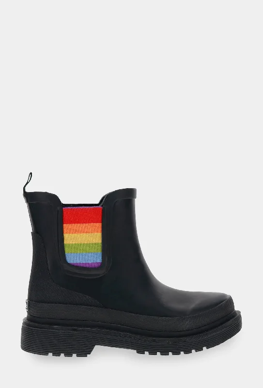 BALLARD PRIDE CHELSEA RAIN BOOT - BLACK