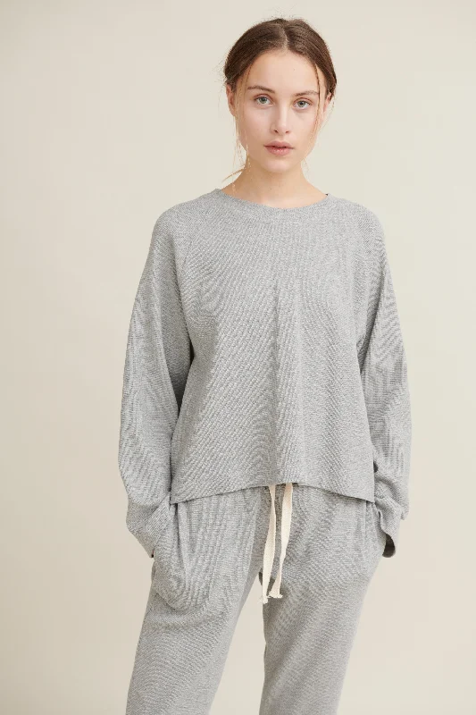 Barbara Sweatshirt - Grey Mel.