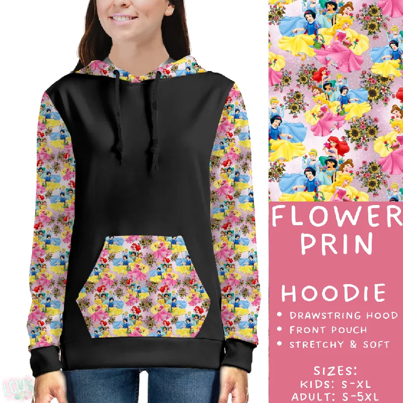 Batch #199 - Magical Faves 8 - Closes 9/13 - ETA late Oct - Flower Prin Hoodie