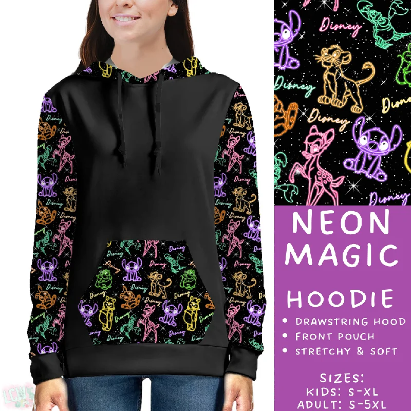 Batch #199 - Magical Faves 8 - Closes 9/13 - ETA late Oct - Neon Magic Hoodie