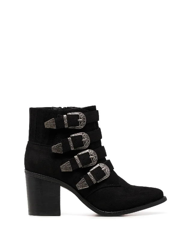 Bexar Ankle Boot Black Suede