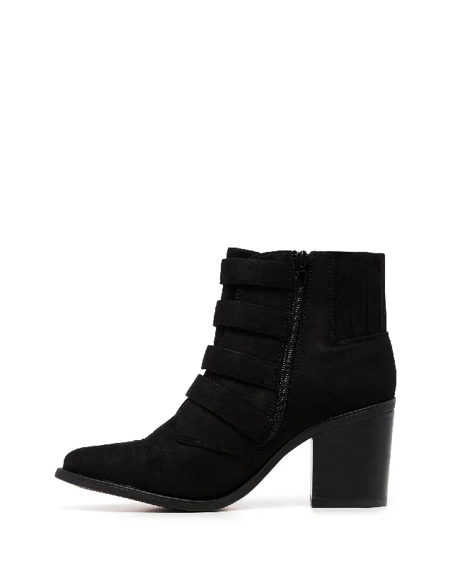 Bexar Ankle Boot Black Suede