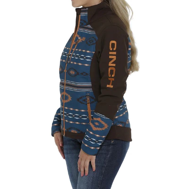 Cinch Ladies Concealed Carry Solid Bonded Aztec Brown Jacket MAJ9858001