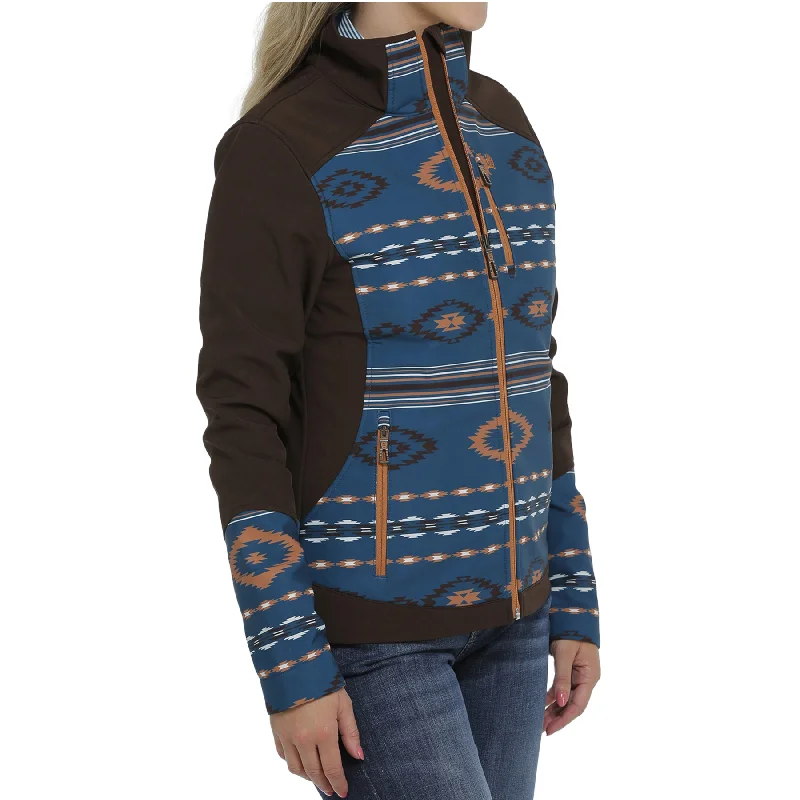 Cinch Ladies Concealed Carry Solid Bonded Aztec Brown Jacket MAJ9858001