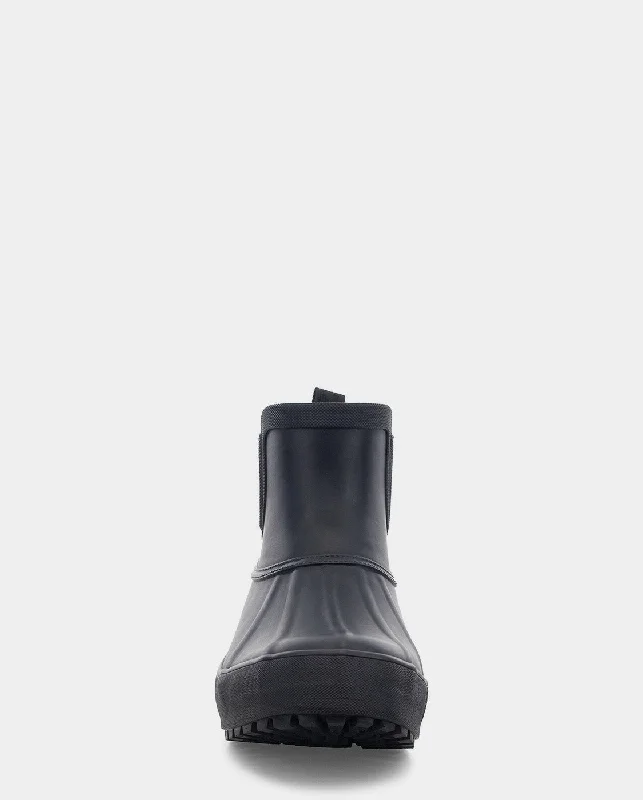 DUCK CHELSEA RAIN BOOT - BLACK