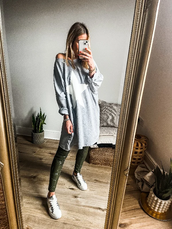 Everyday Star Sweat Tunic