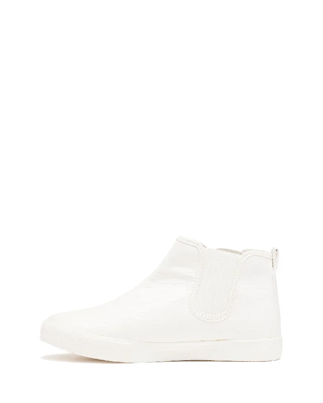 Furler Boot White Croc