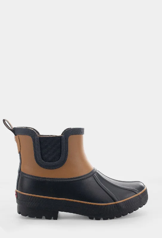 DUCK CHELSEA RAIN BOOT - BROWN