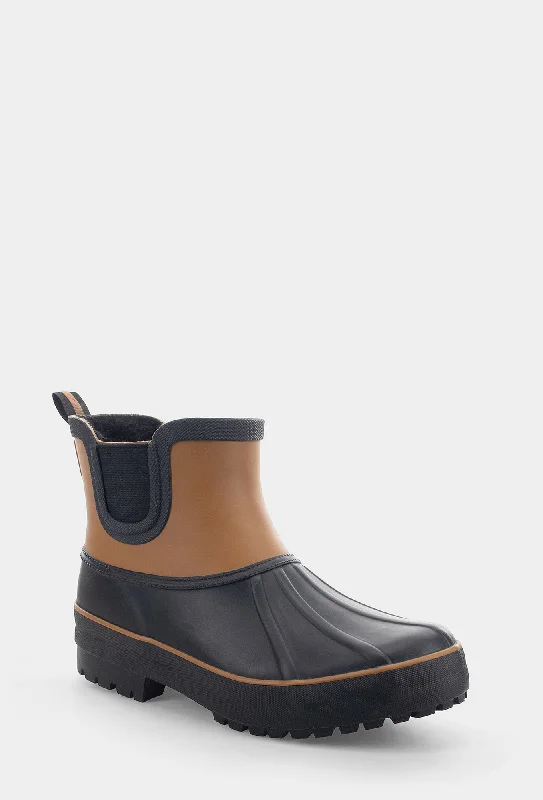 DUCK CHELSEA RAIN BOOT - BROWN