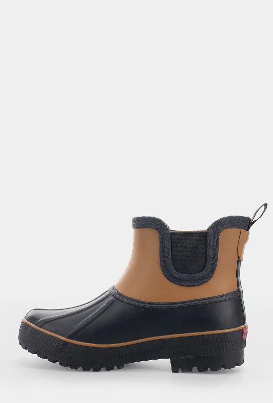 DUCK CHELSEA RAIN BOOT - BROWN