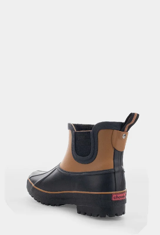 DUCK CHELSEA RAIN BOOT - BROWN