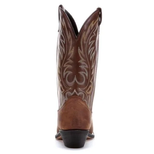 Laredo Ladies Kadi Distressed Brown Cowboy Boots 5742