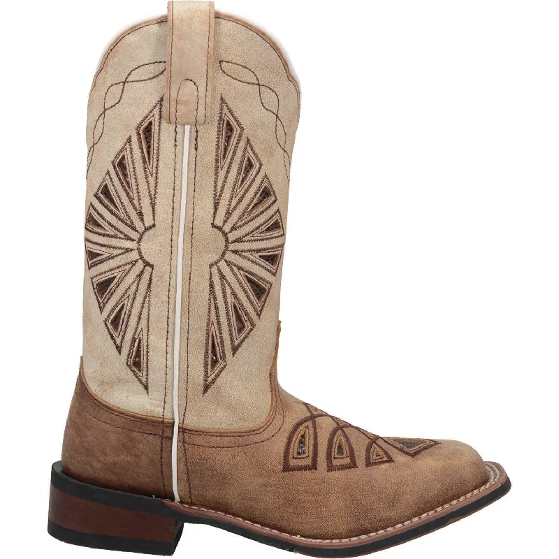 Laredo Ladies Kite Days Brown Leather Boots 5821