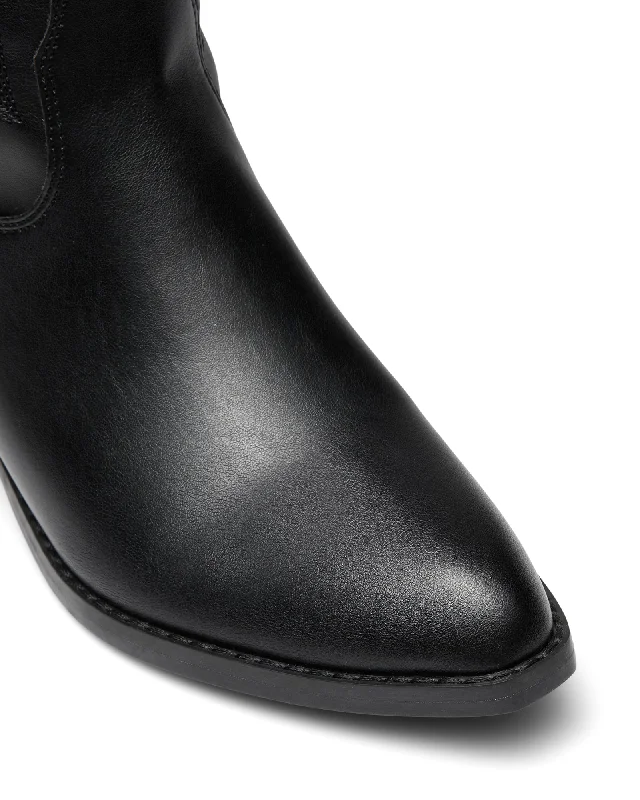 Marvel Cowboy Boot Black