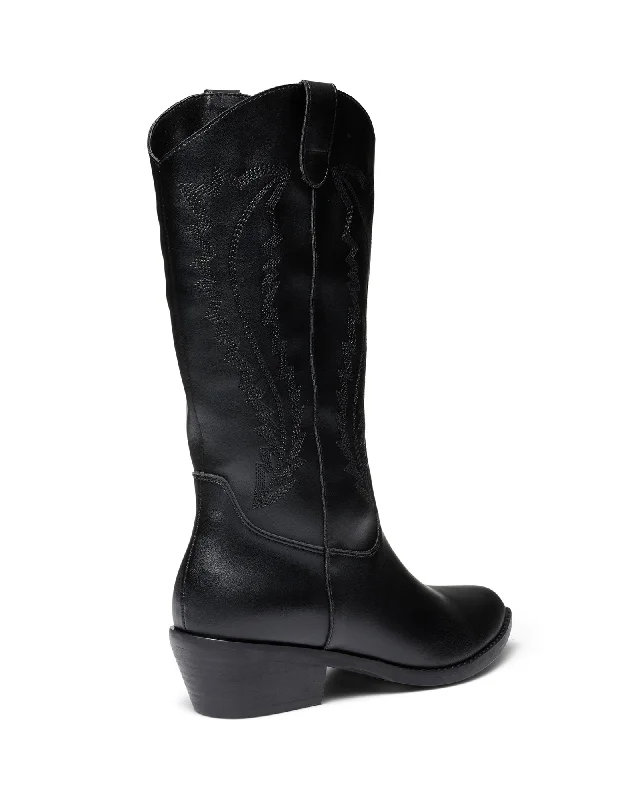 Marvel Cowboy Boot Black