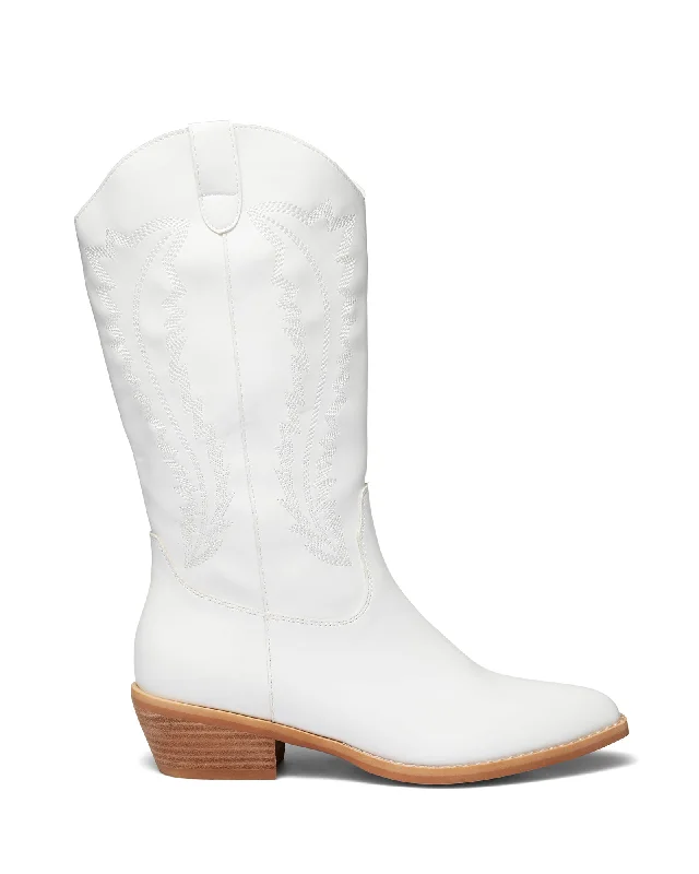 Marvel Cowboy Boot White