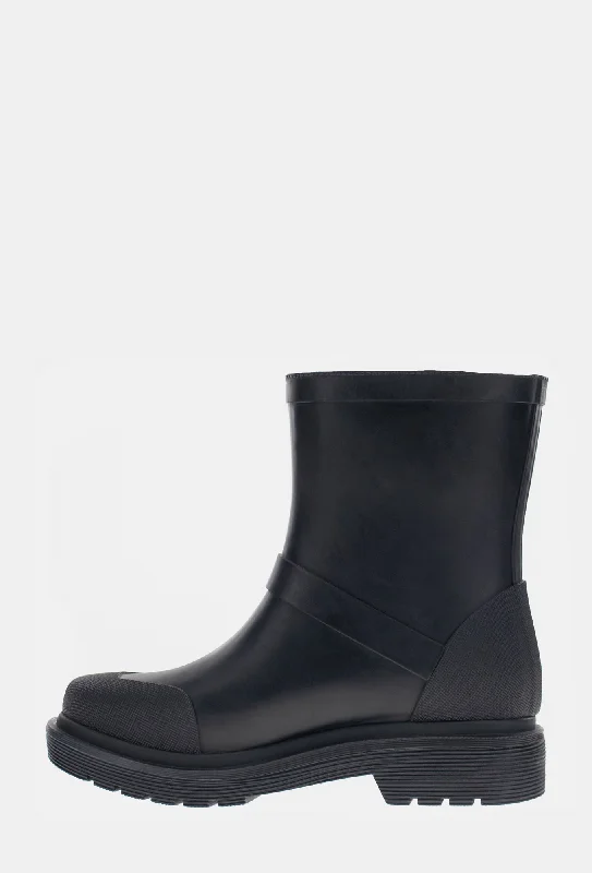 DAMASCUS MOTO MID RAIN BOOT - BLACK