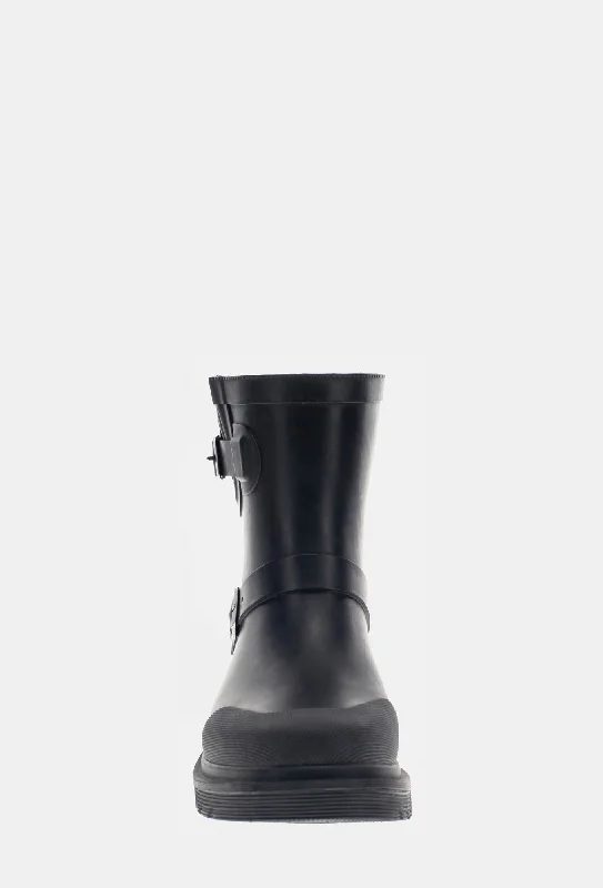 DAMASCUS MOTO MID RAIN BOOT - BLACK