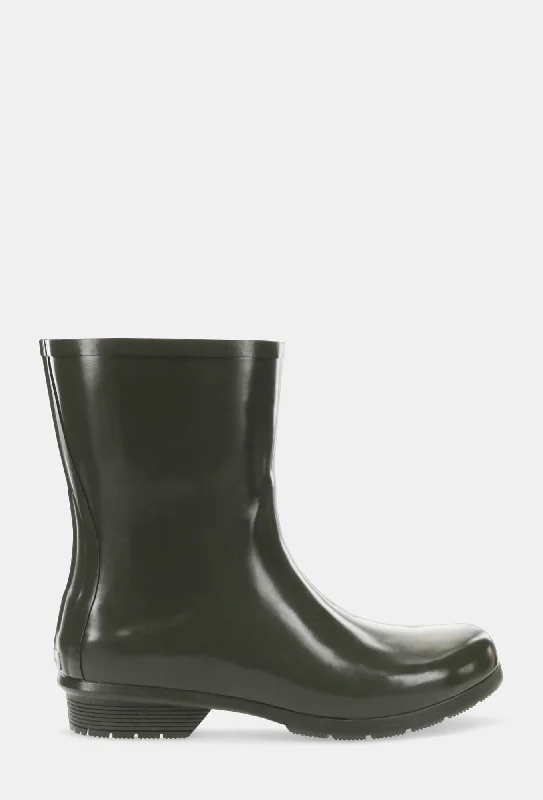 GLOSS MID RAIN BOOT - OLIVE