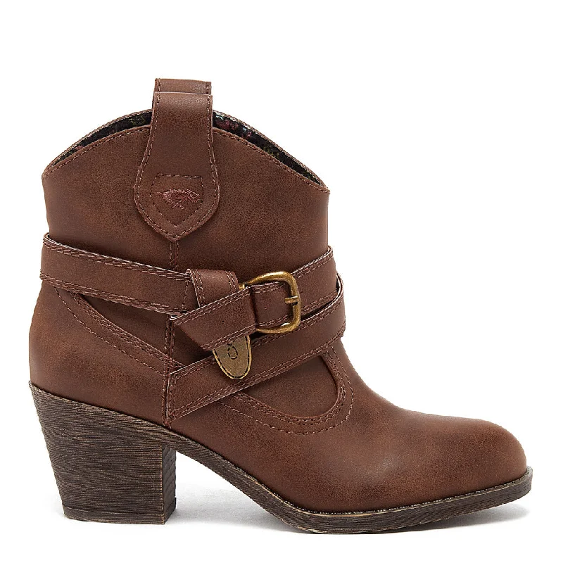 Satire Dark Brown Western Cowboy Boot