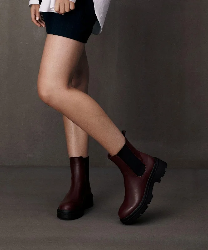 Threadbo Boot Burgundy