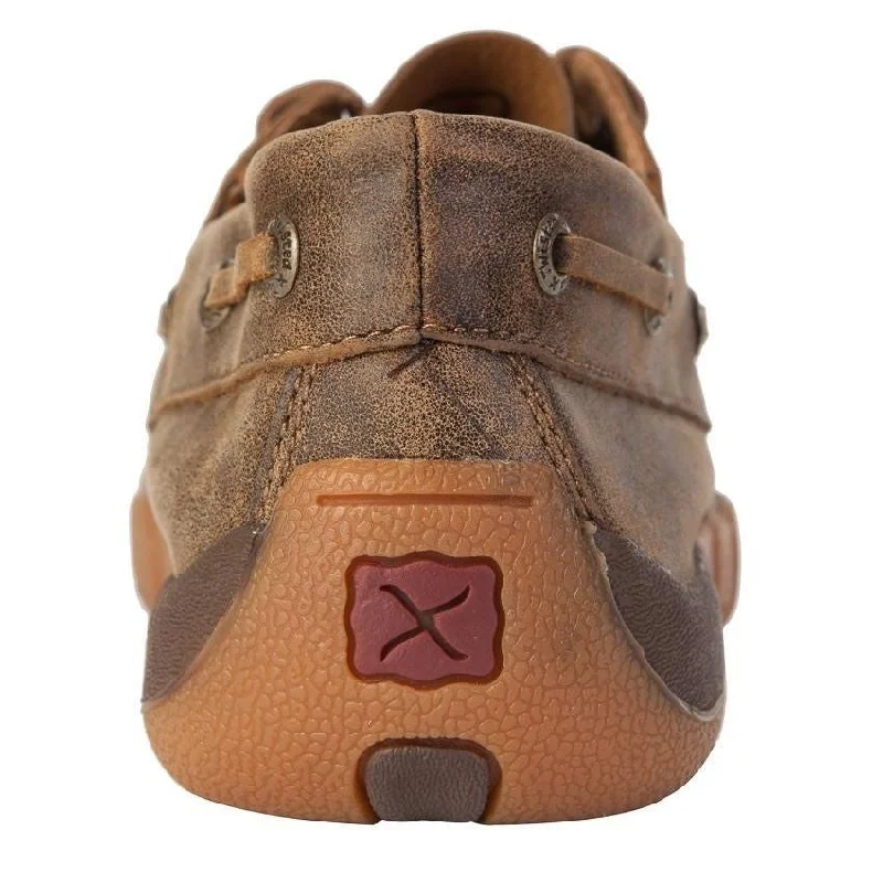 Twisted X Ladies Brown Bomber Driving Mocs WDM0003