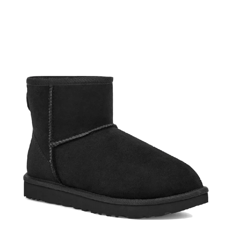 UGG Women's Classic Mini II Sheepskin Boot in Black