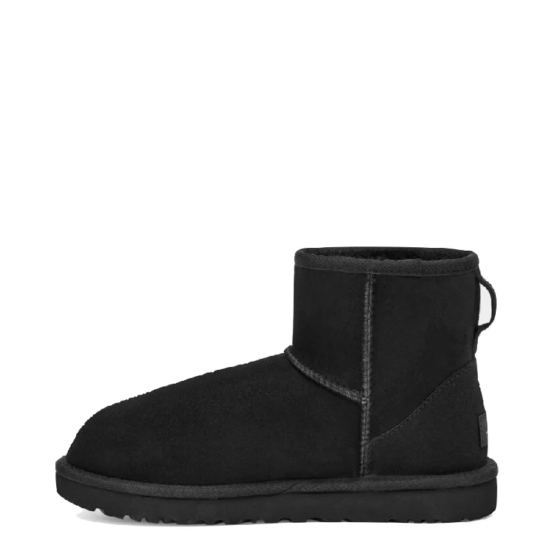 UGG Women's Classic Mini II Sheepskin Boot in Black