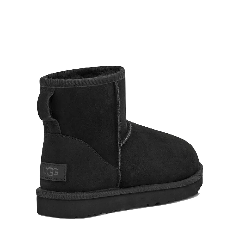 UGG Women's Classic Mini II Sheepskin Boot in Black