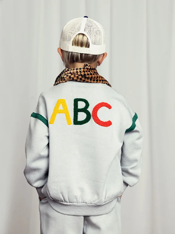 ABC chenie sweatshirt-Grey