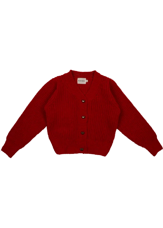 KENSINGTON CARDIGAN-Ruby Dusk