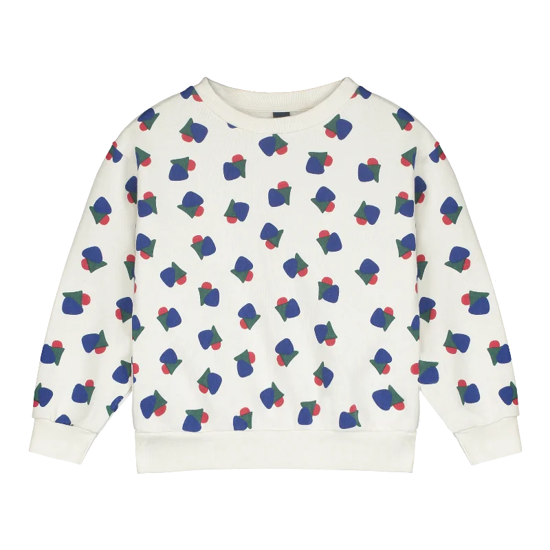 SW12-SWEATSHIRT ALLOVER MATHS -Fog